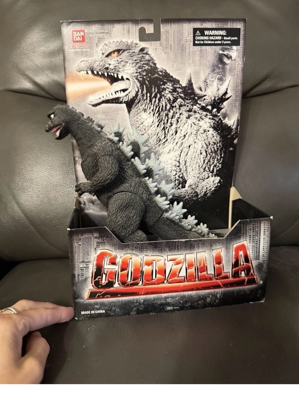 Godzilla 1968 Bandai 6.5" Classic Godzilla Figure Brand New